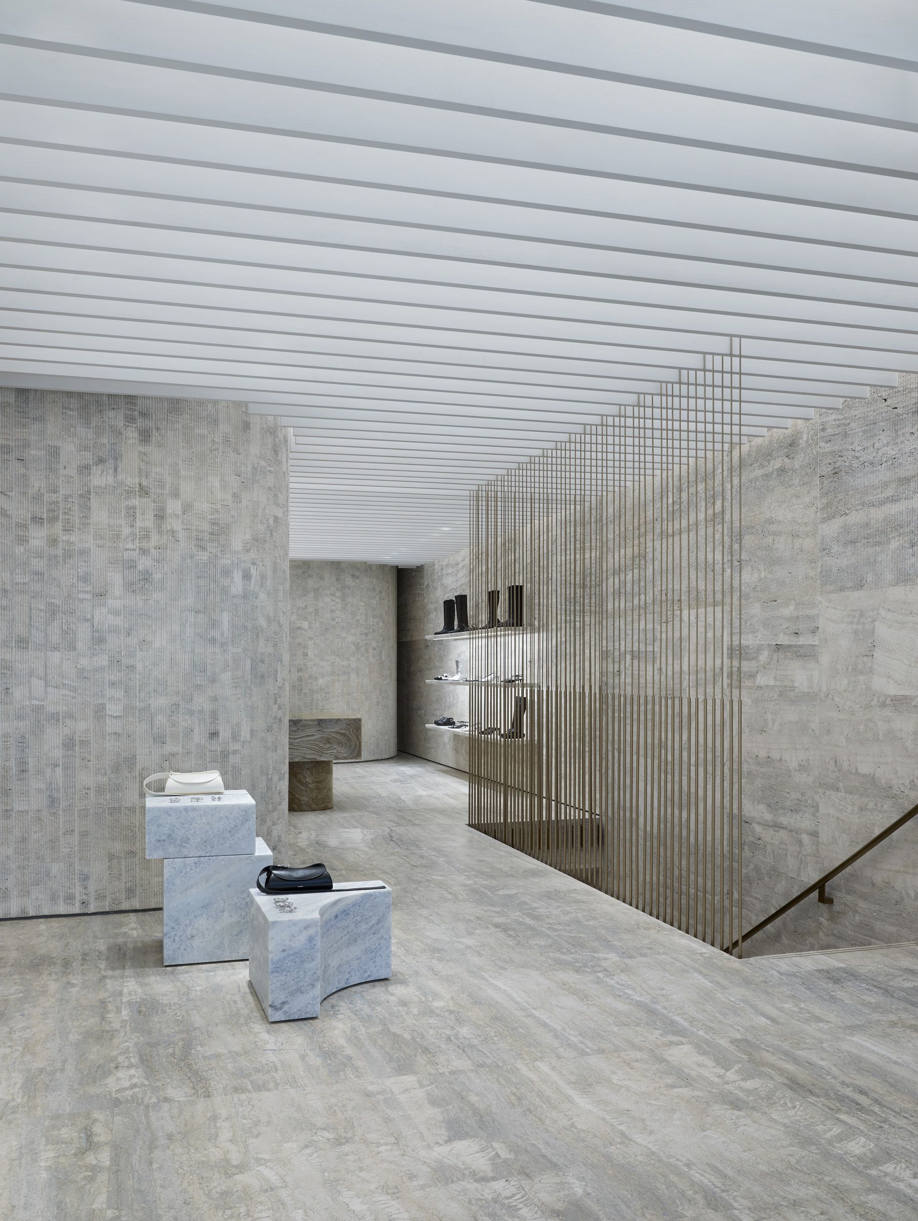 Jil Sander London Bond Street store interior