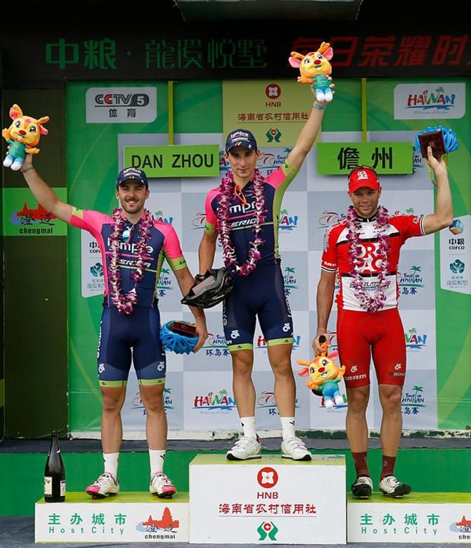 Niccolo Bonifazio (Lampre-Merida) wins another stage at the Tour of Hainan