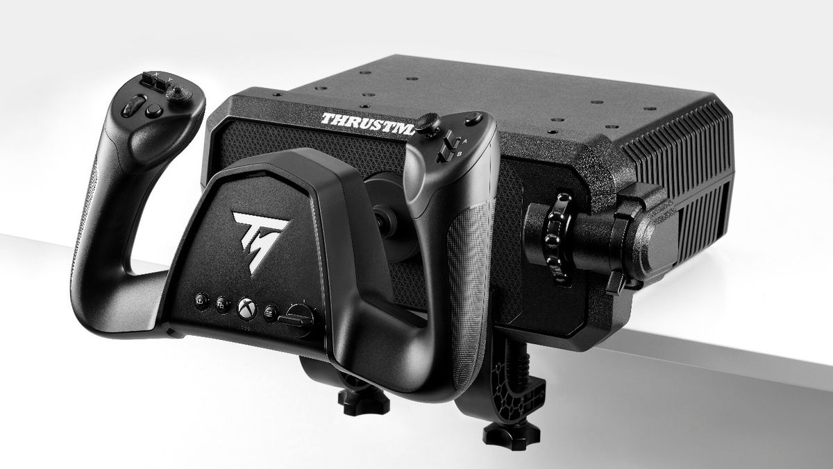 Thrustmaster TCA Sky Yoke render