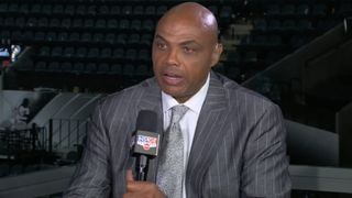 Charles Barkley speaks on Inside the NBA during the NBA Finals.