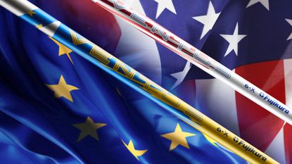 Photo of the Limited Edition 'Rivals' VENTUS shafts