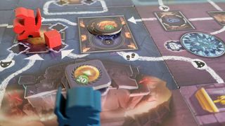 Clank! Catacombs board and movers