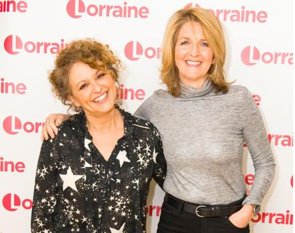 Nadia Sawalha Kaye Adams