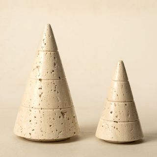 Stone Christmas trees