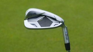 Ping G430 Irons showing off their flexible face insert