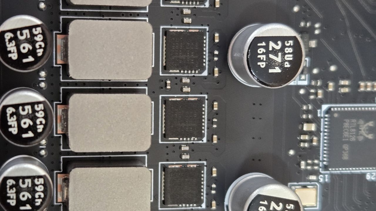 MSI B850 MPower - ICs
