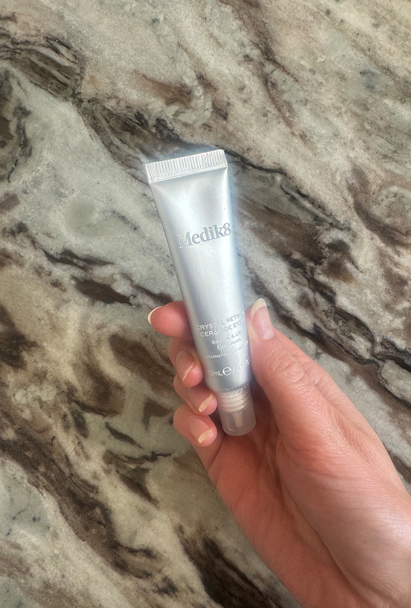 Medik8 Crystal Retinal Eye Cream on marble table