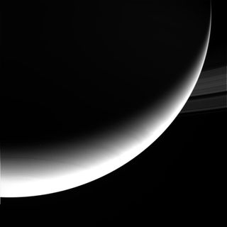 Cassini shot of Saturn from Sept. 13, 2017.
