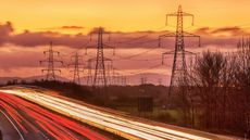 Rushhour on the M56 motorway