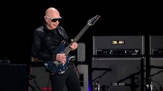 Joe Satriani performs onstage at the 2025 iHeartRadio Music Festival at T-Mobile Arena on September 19, 2025 in Las Vegas, Nevada