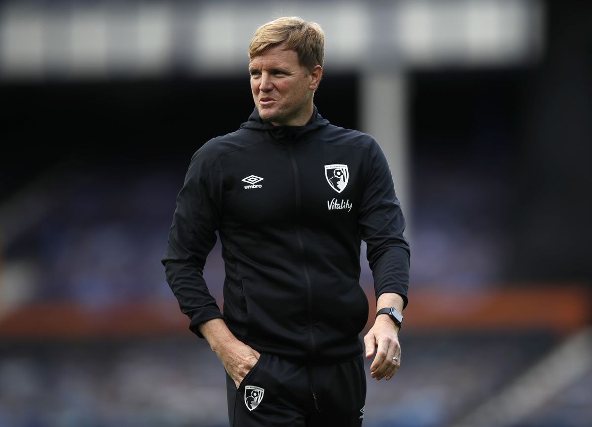 Eddie Howe during his time as Bournemouth manager