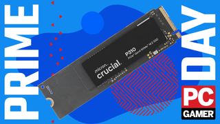 The Crucial P310 2TB SSD floats in the funky PCG Prime Day deal void.