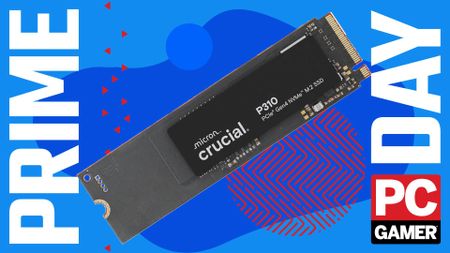 The Crucial P310 2TB SSD floats in the funky PCG Prime Day deal void.