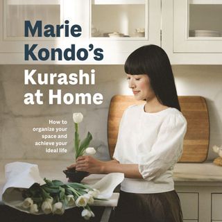 Marie Kondo's book cover Kurashi at Home