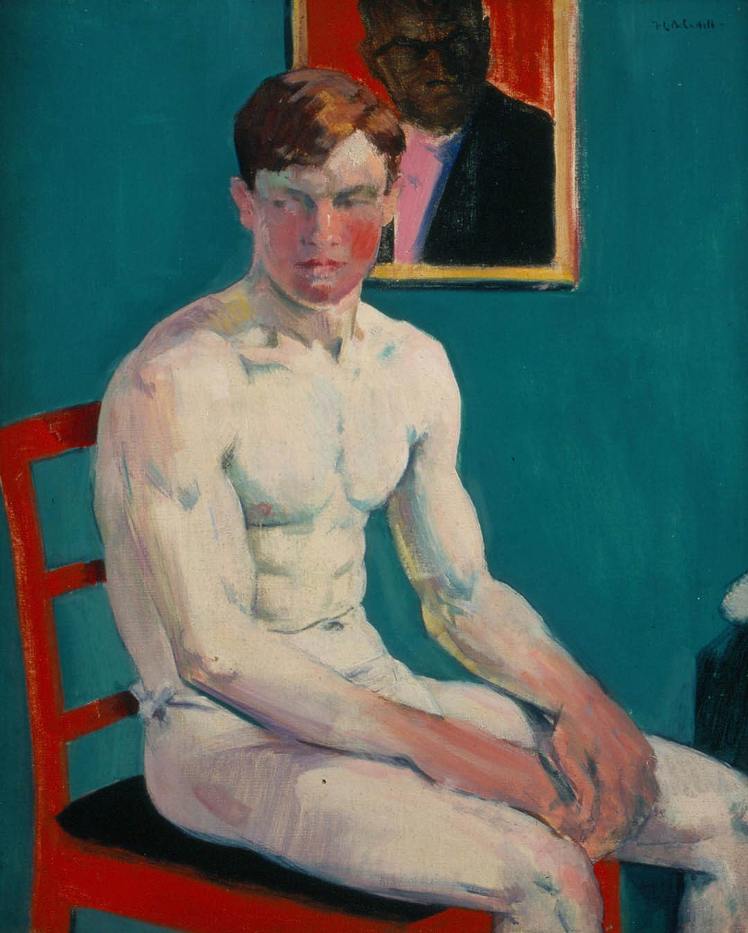 The Boxer by FCB Cadell. ©The Cadell Estate / Courtesy Portland Gallery.