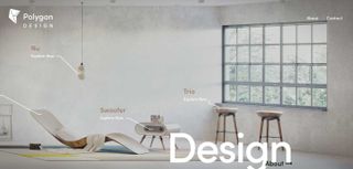 Polygon design page showing furniture