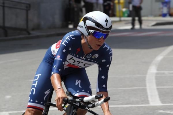 USA time trial champion Evelyn Stevens (HTC-Highroad) was eighth.