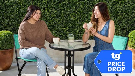 Best Choice Products 3-Piece Patio Bistro Dining Furniture Set