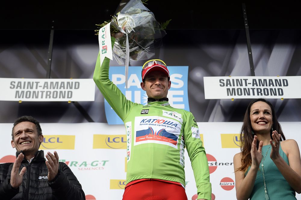 Alexander Kristoff kept the sprinter's green jersey.