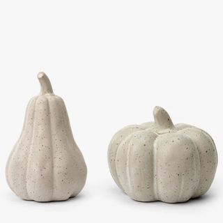 Glazed Stoneware Pumpkins