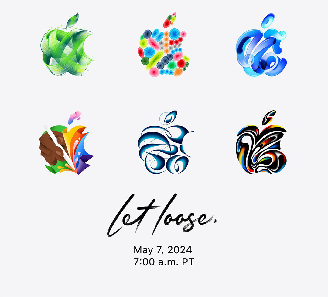 Apple event logos