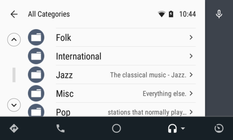 Open Radio for Android Auto