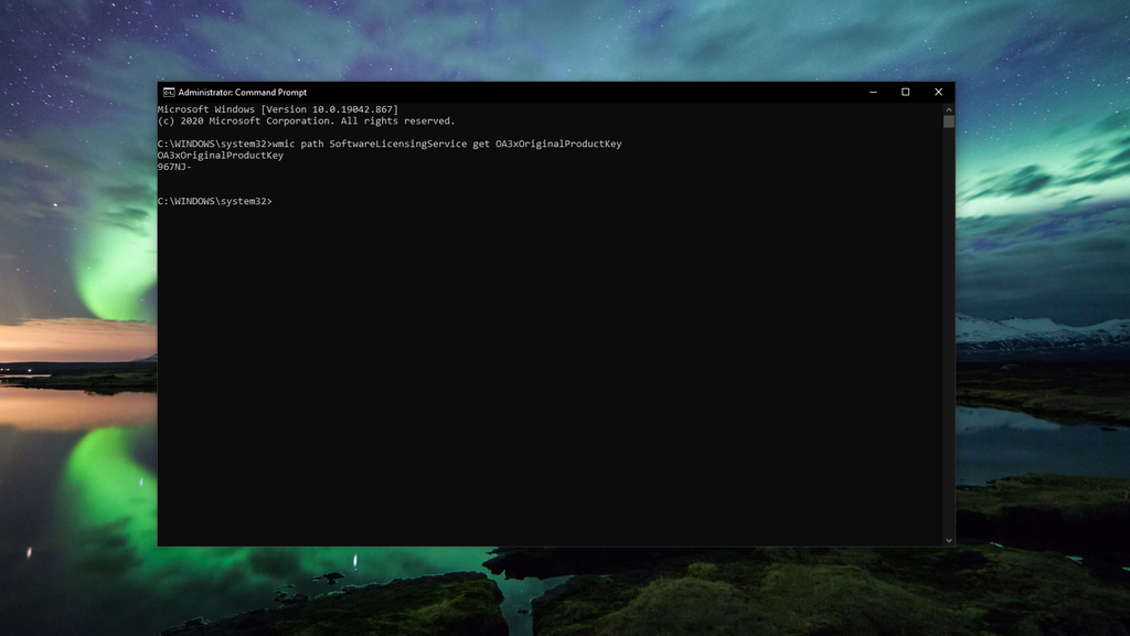 How to find your Windows 10 product key TechRadar