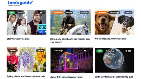 A selection of Toms Guide Puzzles & Quizzes