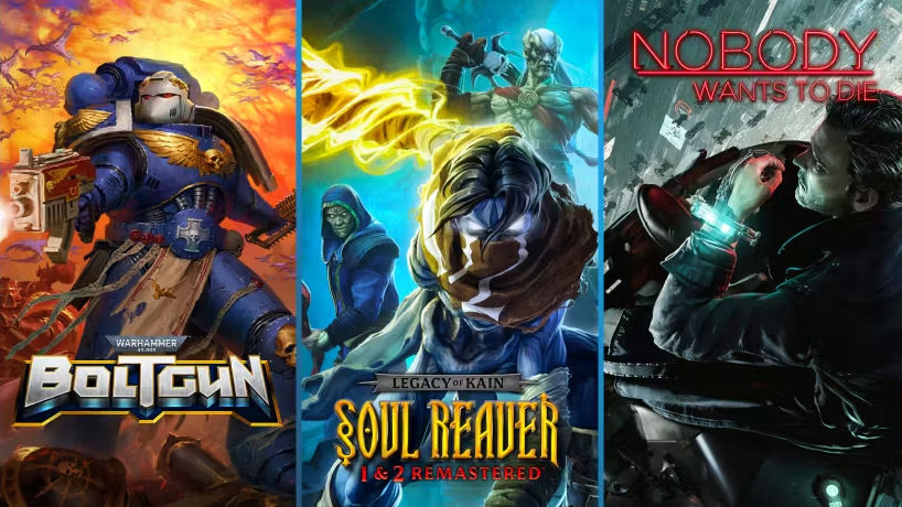Humble Choice selections for June 2025 include WH40K: Boltgun, Legacy of Kain 1 and 2 remastered, and Nobody Wants to Die among other titles.