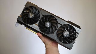 An Nvidia GeForce RTX 4070 Ti