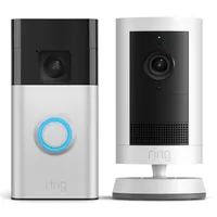 Ring Ring Battery Video Doorbell and New Ring Outdoor Camera Plus