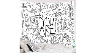 Miytal Quote You Are Wall Tapestry