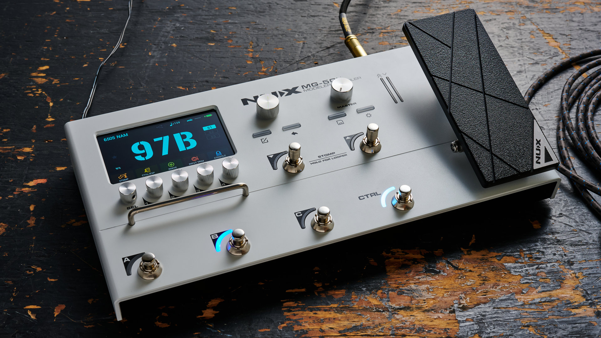 Nux MG-50Li multi-effects and amp modelling pedal