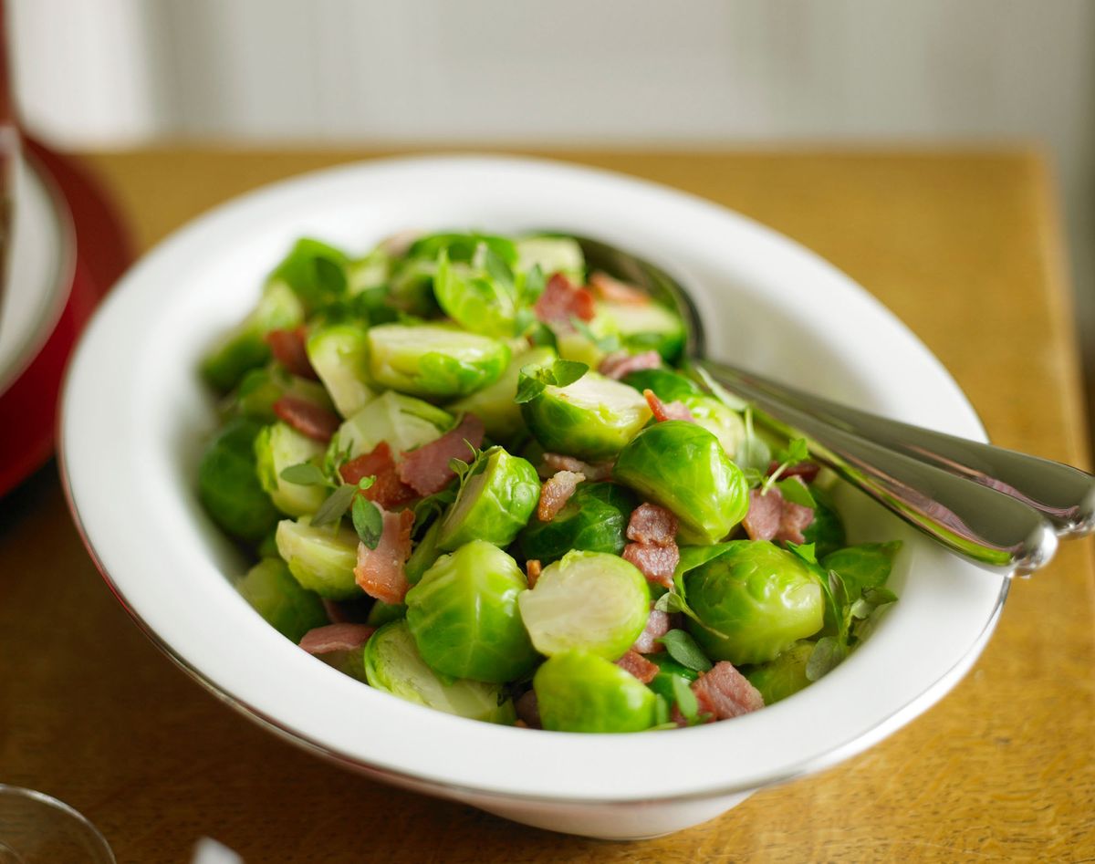 Give your traditional brussel sprouts side dish a makeover with our tasty twist