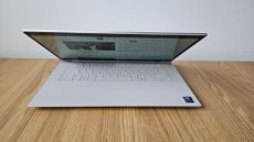 The Dell 16 Premium on a desk