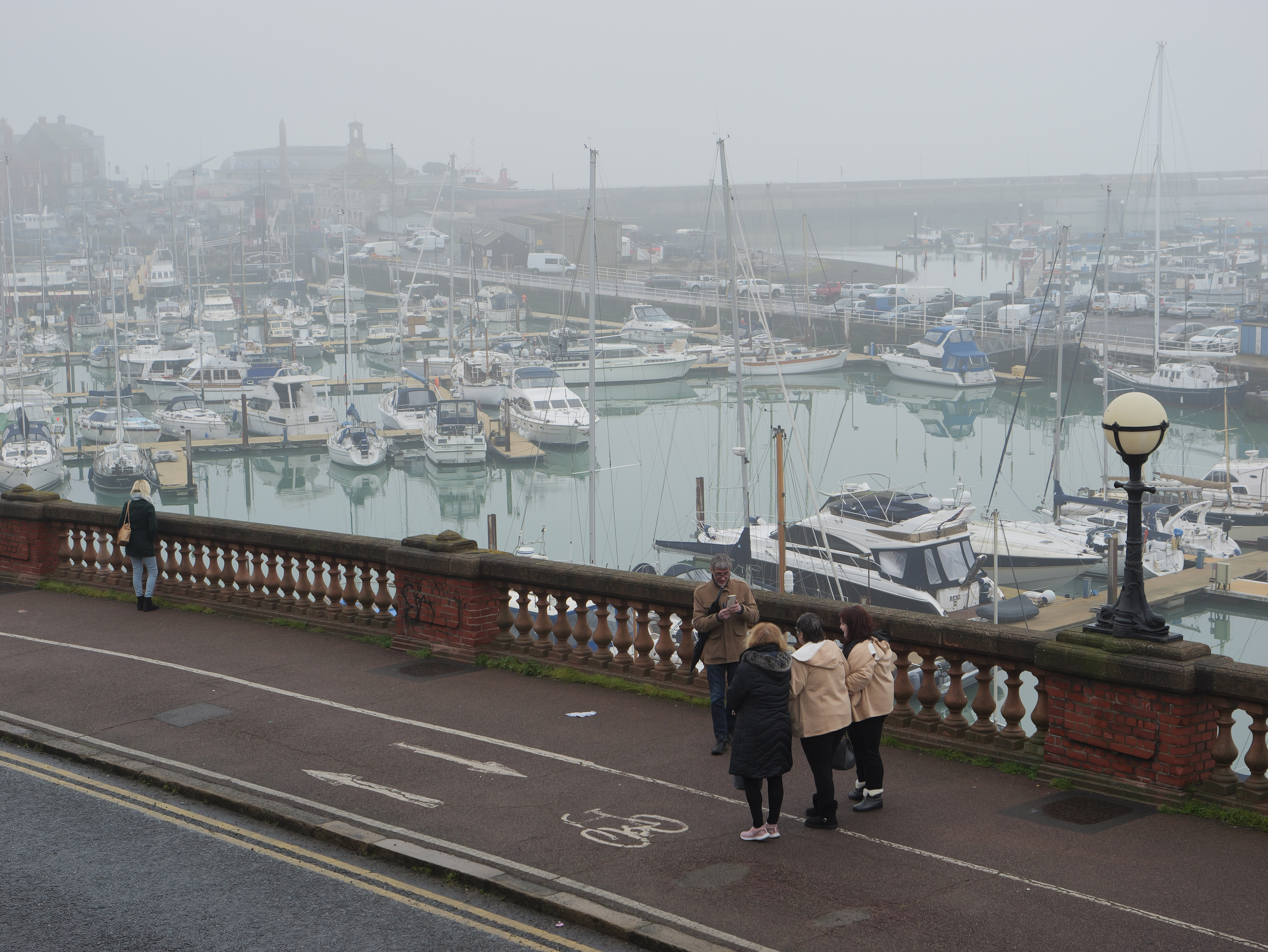 A quay of boats in Ramsgate