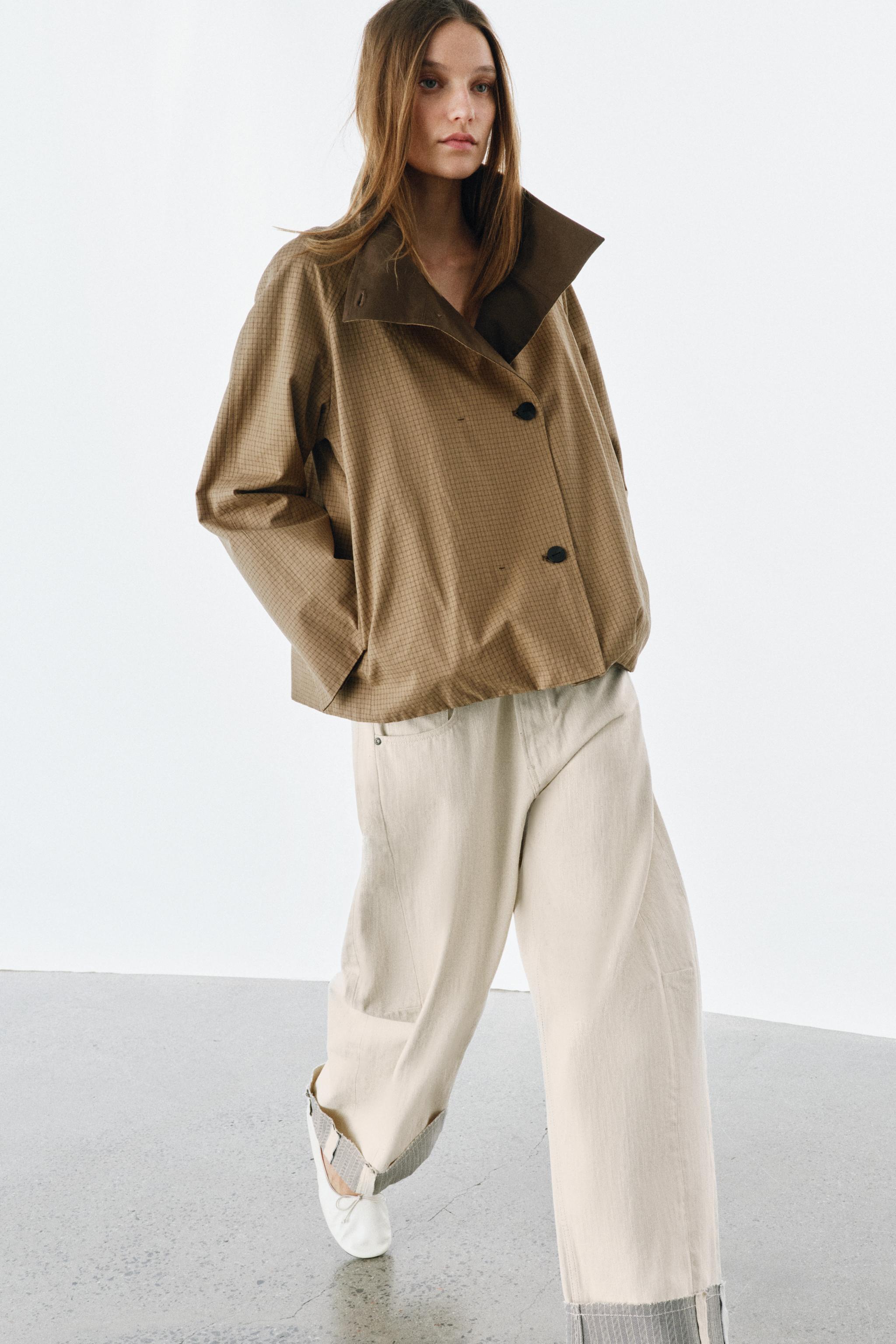 Plaid Reversible Jacket Zw Collection