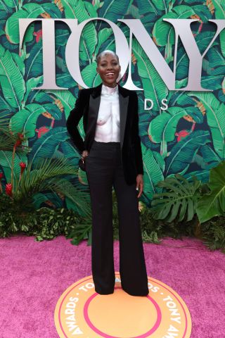 NEW YORK, NEW YORK - JUNE 11: Lupita Nyong’o attends The 76th Annual Tony Awards at United Palace Theater on June 11, 2023 in New York City.