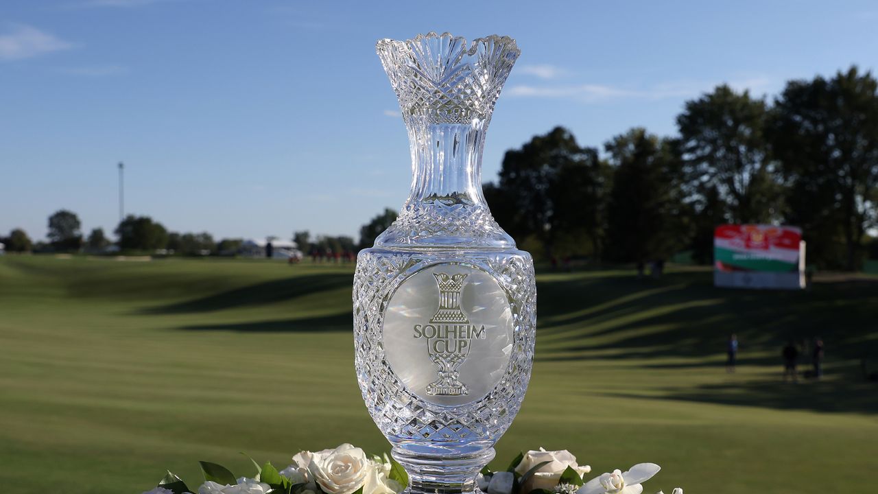 An image of the Solheim Cup at the Inverness Club in 2021