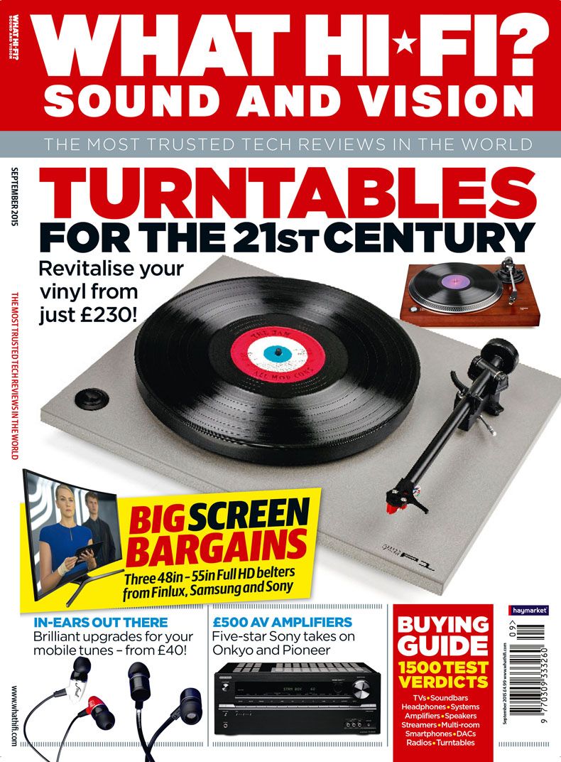 September 2015 issue on sale now! | What Hi-Fi?