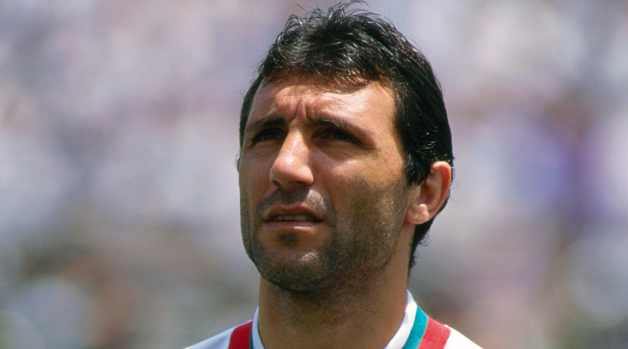 Bulgaria's Hristo Stoichkov at the 1994 World Cup.
