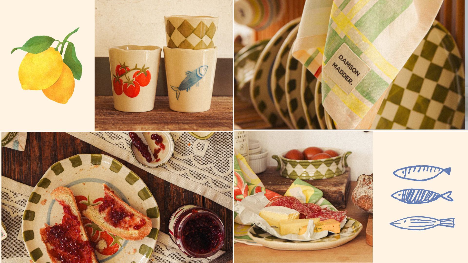 Damson Madder's charming new lifestyle collection is about to become your entire summer decor aesthetic