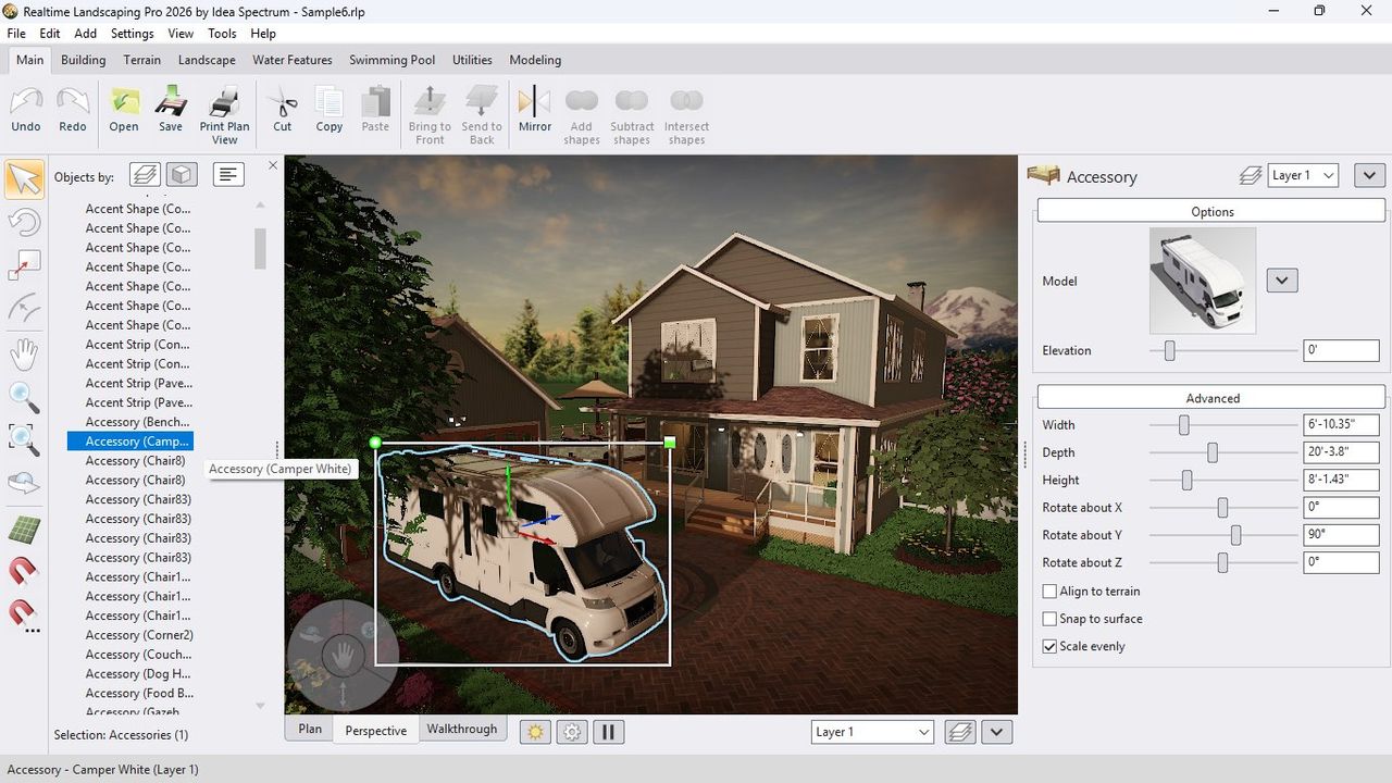 Running Idea Spectrum Realtime Landscaping Pro 2026 during our tests
