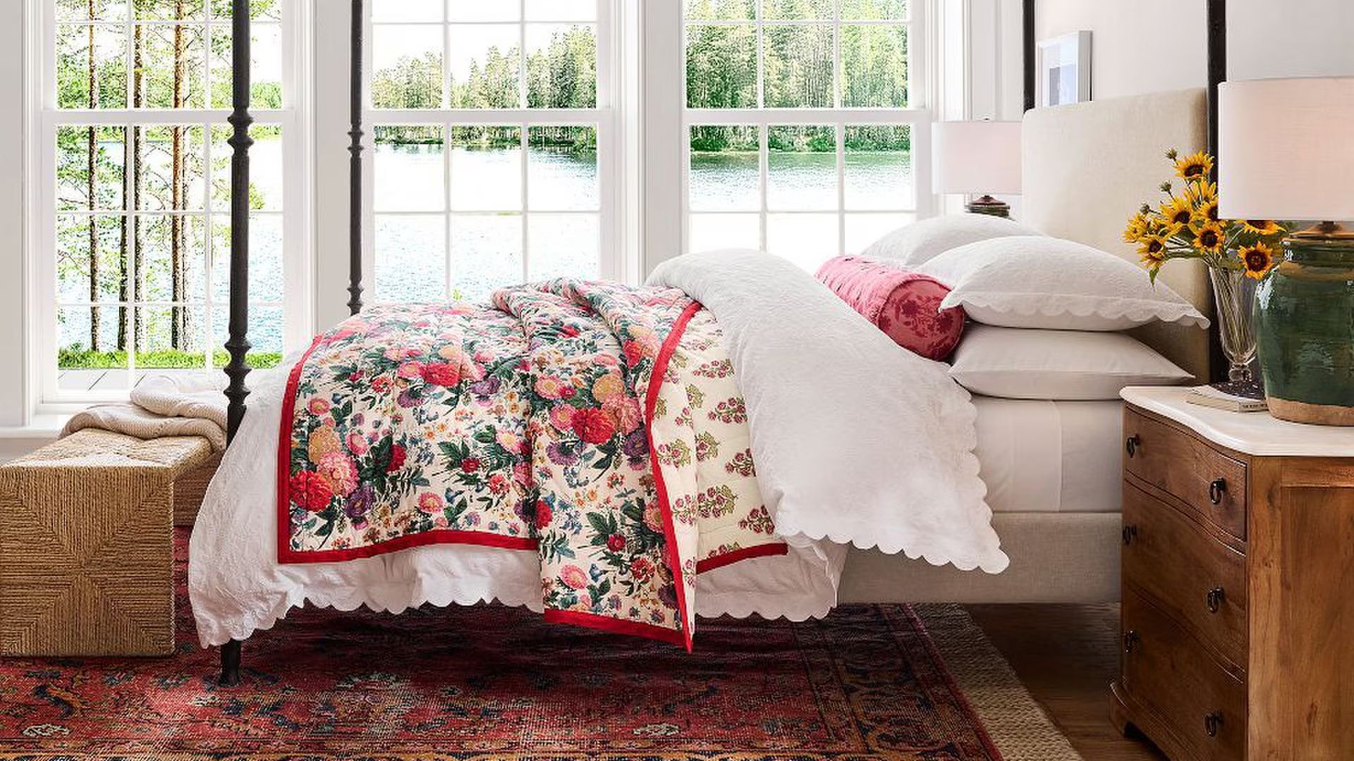 Chintz Is Back – the Pottery Barn Sale Proves Grandma Florals Are the Secret to Effortless British Heritage Style