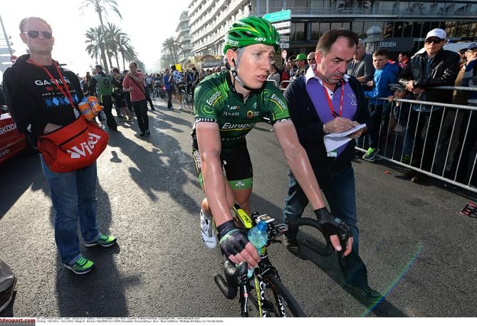 Cyril Gautier (Europcar) was bummed to miss the stage win