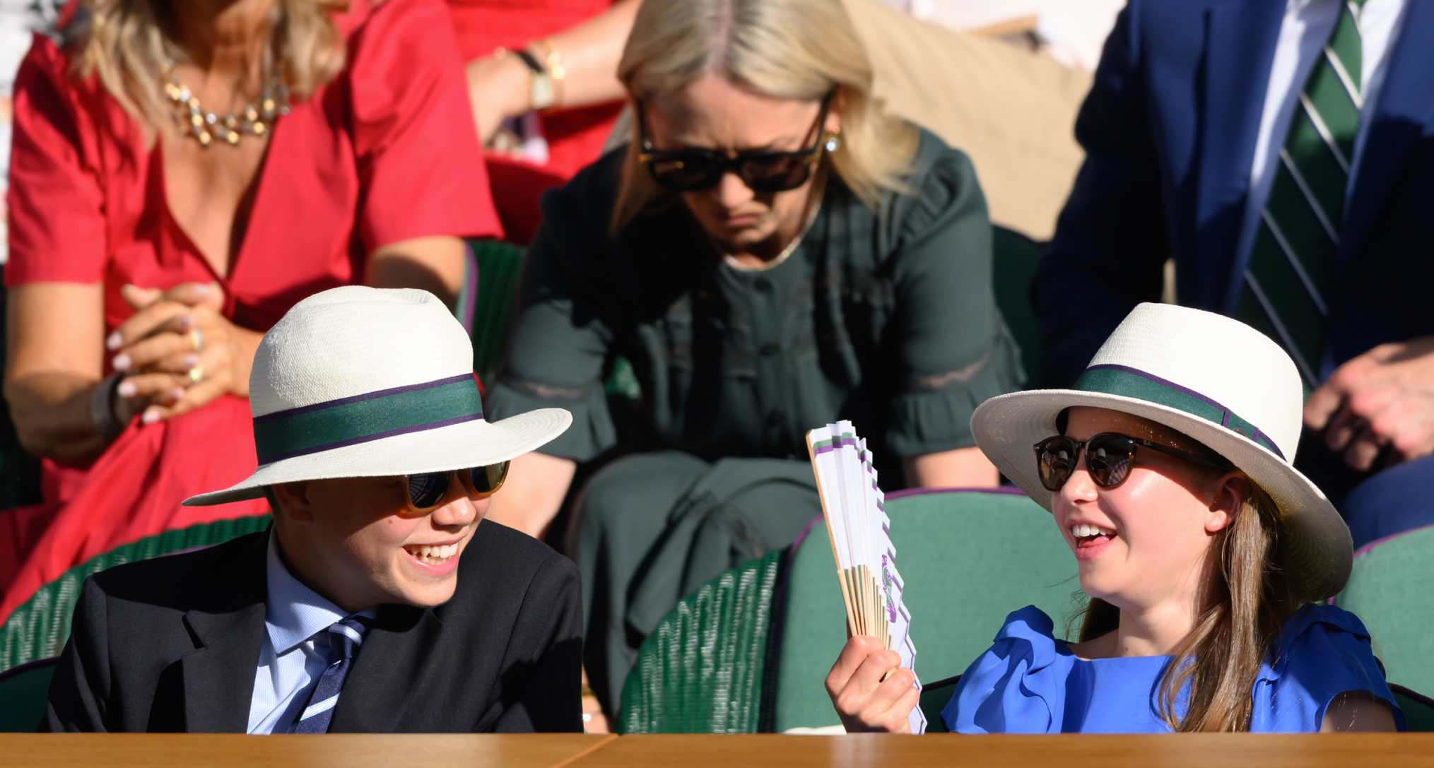 Prince George and Princess Charlotte at Wimbledon 2026