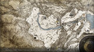 Elden Ring map fragment - Consecrated Snowfield