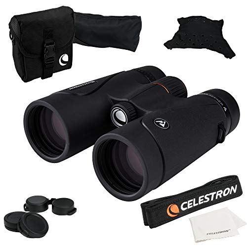 Celestron &amp;ndash; Trailseeker 8x42 Binoculars &amp;ndash; Fully Multi-Coated Optics &amp;ndash; Binoculars for Adults &amp;ndash; Phase and Dielectric Coated Bak-4 Prisms &amp;ndash; Waterproof &amp;amp; Fogproof &amp;ndash; Rubber Armored &amp;ndash; 6.5 Feet Close