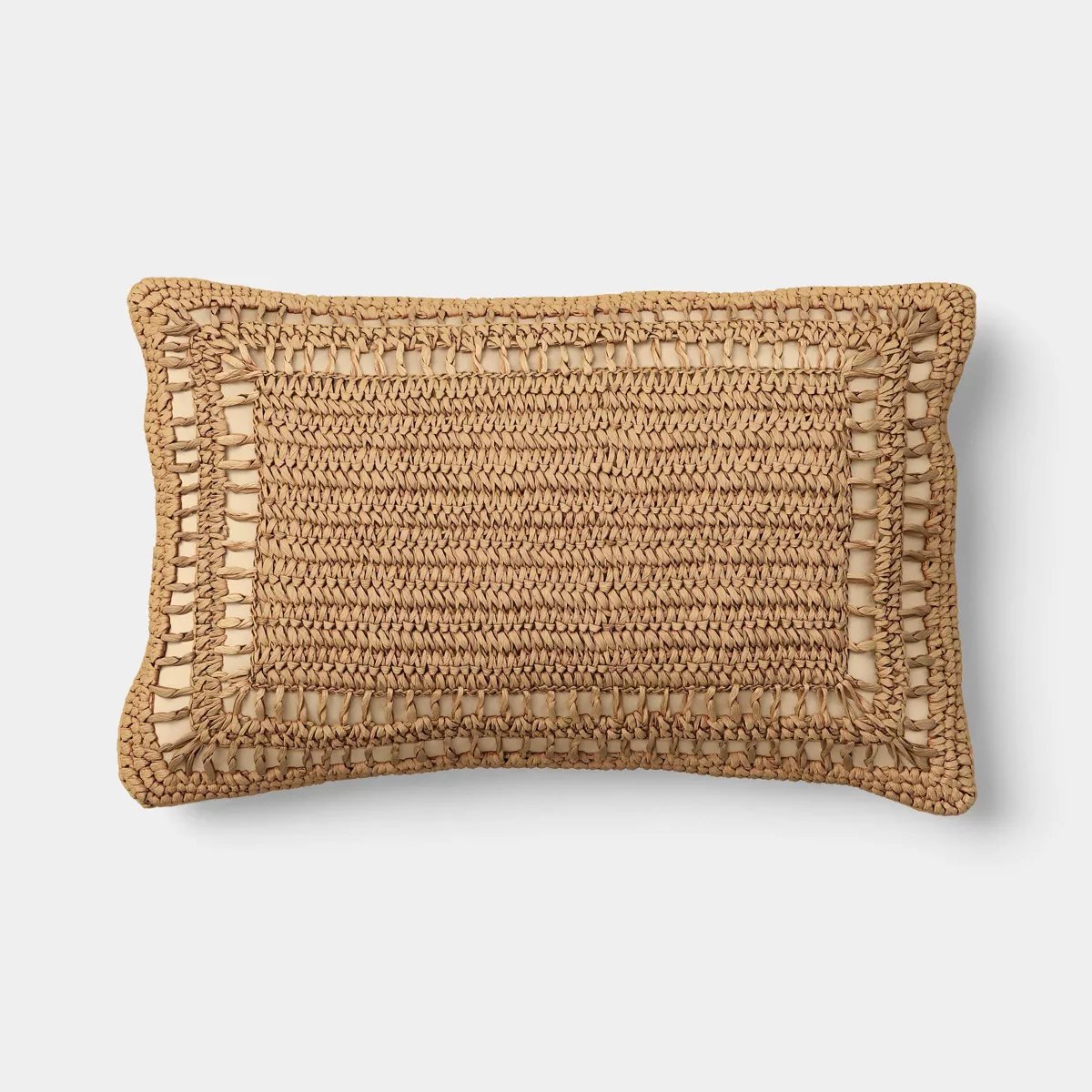 Lumbar Palm Weave Pillow - Threshold&amp;trade;