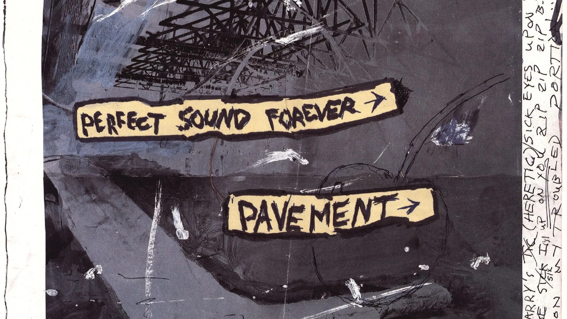 Perfect Sound Forever Pavement vinyl album cover